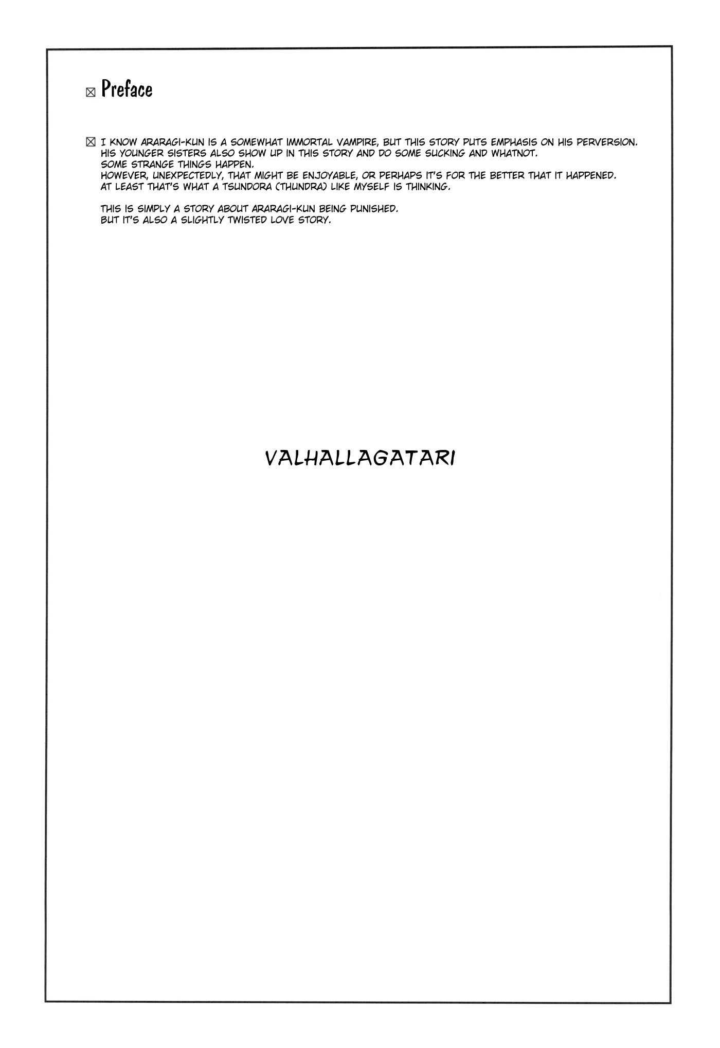 Bakemonogatari Dj - Valhallagatari Chapter 1000 Page 3